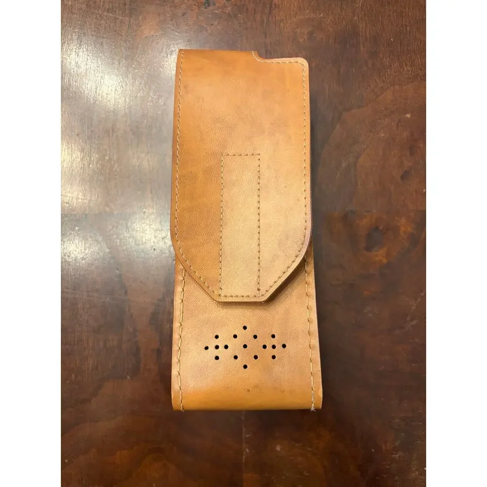 Vintage Leather Knife Sheath / Walkie Talkie Holder/ Holster / Case Preowned